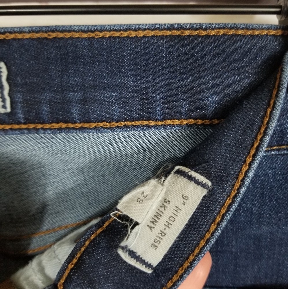 Madewell | 9" High Rise Skinny Jeans in Larkspur Wash - Picture 7 of 7